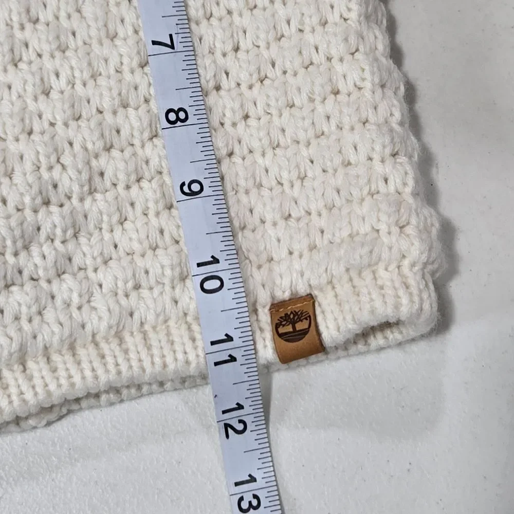 Timberland Knit Scarf with Logo Patch NWOT